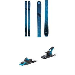 Blizzard Hustle 9 Skis ​+ Salomon S​/Lab Shift MNC 13 Alpine Touring Ski Bindings