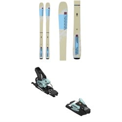 K2 Mindbender 90 C W Skis - Women's ​+ Salomon Strive 12 GW Ski Bindings 2024
